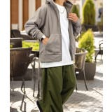 【無地】ジップ パーカー トップス ニット フリース パーカー ジップアップ | GROOVY STORE | 詳細画像13