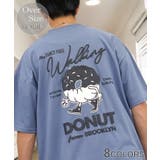 レトロブルー-2 | グラフィック Tシャツ 半袖 | GROOVY STORE