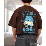 ブラウン-2 | グラフィック Tシャツ 半袖 | GROOVY STORE