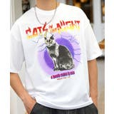 猫TTシャツ半袖 バックプリント Tシャツ | GROOVY STORE | 詳細画像1