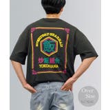 ブラック1 | ワイド Tシャツ 半袖 ロゴ グラフィックTシャツ | GROOVY STORE