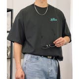 ワイド Tシャツ サガラ刺繍 Tシャツ 半袖 アニマル ロゴ キャラクターT | GROOVY STORE | 詳細画像19