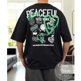 ブラック-2 | 【ワイド】グラフィック Tシャツ 半袖 プリント ロゴ | GROOVY STORE