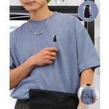 ダルブルー2 | 猫TTシャツ半袖 バックプリント Tシャツ | GROOVY STORE