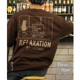 ブラウン-2 | 猫TTシャツ半袖 バックプリント Tシャツ | GROOVY STORE