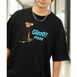 ワイド Tシャツ サガラ刺繍 Tシャツ 半袖 アニマル ロゴ キャラクターT | GROOVY STORE | 詳細画像11