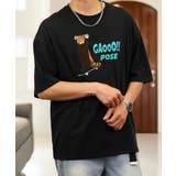 ワイド Tシャツ サガラ刺繍 Tシャツ 半袖 アニマル ロゴ キャラクターT | GROOVY STORE | 詳細画像34