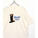 ワイド Tシャツ サガラ刺繍 Tシャツ 半袖 アニマル ロゴ キャラクターT | GROOVY STORE | 詳細画像37