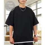 ブラック | Tシャツ半袖 レイヤード風Tシャツ ジョーゼット | GROOVY STORE