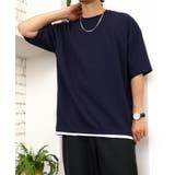 Tシャツ半袖 レイヤード風Tシャツ ジョーゼット | GROOVY STORE | 詳細画像17