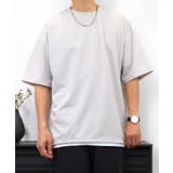 Tシャツ半袖 レイヤード風Tシャツ ジョーゼット | GROOVY STORE | 詳細画像21