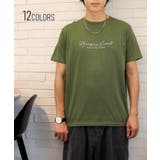 オリーブ-3 | ワンポイント Tシャツ半袖 ストリート #ロゴ Tシャツ | GROOVY STORE