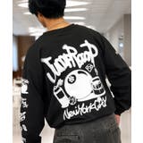 スプレー風プリント ロンt 長袖Tシャツ | GROOVY STORE | 詳細画像17