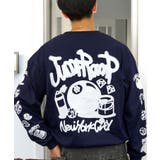 スプレー風プリント ロンt 長袖Tシャツ | GROOVY STORE | 詳細画像8