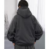 ボリューム袖 ハート ワイド ジップパーカー サイドライン モードグラフィック | GROOVY STORE | 詳細画像17 