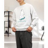 裏起毛 スウェット トレーナー ベアー | GROOVY STORE | 詳細画像3