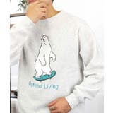 裏起毛 スウェット トレーナー ベアー | GROOVY STORE | 詳細画像4