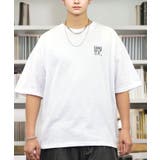 刺繍 ワンポイント Tシャツ半袖 T ロゴ ワイド  | GROOVY STORE | 詳細画像1 