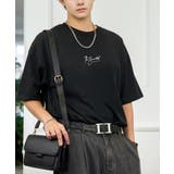 刺繍 ワンポイント Tシャツ半袖 T ロゴ ワイド  | GROOVY STORE | 詳細画像29 