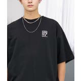 刺繍 ワンポイント Tシャツ半袖 T ロゴ ワイド  | GROOVY STORE | 詳細画像4 