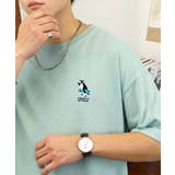 刺繍 ワンポイント Tシャツ半袖 T ロゴ ワイド  | GROOVY STORE | 詳細画像37 