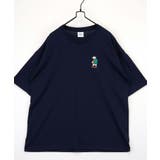 刺繍 ワンポイント Tシャツ半袖 T ロゴ ワイド  | GROOVY STORE | 詳細画像43 