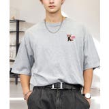 刺繍 ワンポイント Tシャツ半袖 T ロゴ ワイド  | GROOVY STORE | 詳細画像8 