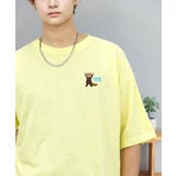 刺繍 ワンポイント Tシャツ半袖 T ロゴ ワイド  | GROOVY STORE | 詳細画像11 