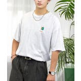 刺繍 ワンポイント Tシャツ半袖 T ロゴ ワイド  | GROOVY STORE | 詳細画像16 