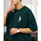 刺繍 ワンポイント Tシャツ半袖 T ロゴ ワイド  | GROOVY STORE | 詳細画像25 