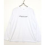 【ワイド】刺繍 長袖Tシャツ ロンT ワンポイント カジュアル キレイめ | GROOVY STORE | 詳細画像1 