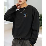 【ワイド】刺繍 長袖Tシャツ ロンT ワンポイント カジュアル キレイめ | GROOVY STORE | 詳細画像35 