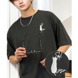 ブラック系-ハートネコ | 【刺繍】黒猫 ワンポイント Tシャツ半袖 グラフィック クロネコ 足跡 ハート | GROOVY STORE