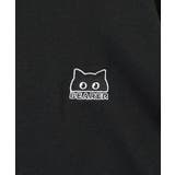 【刺繍】黒猫 ワンポイント Tシャツ半袖 グラフィック クロネコ 足跡 ハート | GROOVY STORE | 詳細画像8 