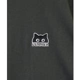 【刺繍】黒猫 ワンポイント Tシャツ半袖 グラフィック クロネコ 足跡 ハート | GROOVY STORE | 詳細画像13 
