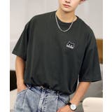 【刺繍】黒猫 ワンポイント Tシャツ半袖 グラフィック クロネコ 足跡 ハート | GROOVY STORE | 詳細画像16 