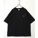 【刺繍】黒猫 ワンポイント Tシャツ半袖 グラフィック クロネコ 足跡 ハート | GROOVY STORE | 詳細画像22 