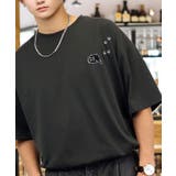 【刺繍】黒猫 ワンポイント Tシャツ半袖 グラフィック クロネコ 足跡 ハート | GROOVY STORE | 詳細画像29 