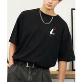 【刺繍】黒猫 ワンポイント Tシャツ半袖 グラフィック クロネコ 足跡 ハート | GROOVY STORE | 詳細画像39 