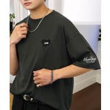 ブラック系-ハート | 【刺繍】ワンポイント Tシャツ半袖 グラフィック | GROOVY STORE