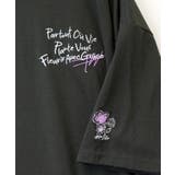 【刺繍】ワンポイント Tシャツ半袖 グラフィック フラワー ロゴ 袖刺繍 | GROOVY STORE | 詳細画像9 