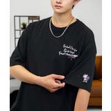 【刺繍】ワンポイント Tシャツ半袖 グラフィック フラワー ロゴ 袖刺繍 | GROOVY STORE | 詳細画像7 