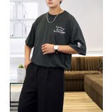 【刺繍】ワンポイント Tシャツ半袖 グラフィック フラワー ロゴ 袖刺繍 | GROOVY STORE | 詳細画像11 