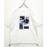 ルーズフィット グラフィック 半袖Tシャツ 短丈可能 ドロスト | GROOVY STORE | 詳細画像2