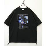 ルーズフィット グラフィック 半袖Tシャツ 短丈可能 ドロスト | GROOVY STORE | 詳細画像6