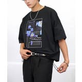ルーズフィット グラフィック 半袖Tシャツ 短丈可能 ドロスト | GROOVY STORE | 詳細画像9