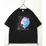 ルーズフィット グラフィック 半袖Tシャツ 短丈可能 ドロスト | GROOVY STORE | 詳細画像15