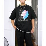 ルーズフィット グラフィック 半袖Tシャツ 短丈可能 ドロスト | GROOVY STORE | 詳細画像17