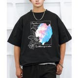ルーズフィット グラフィック 半袖Tシャツ 短丈可能 ドロスト | GROOVY STORE | 詳細画像1