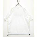 ルーズフィット グラフィック 半袖Tシャツ 短丈可能 ドロスト 刺繍ロゴT | GROOVY STORE | 詳細画像4 